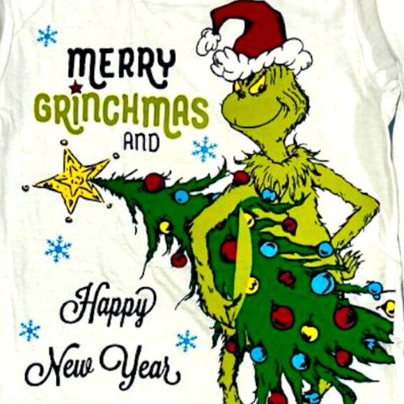 NWT Merry Grinchmas Pajamas Holiday Cheer for Little Mischief Makers 2T, 4T, 6 - Picture 3 of 5